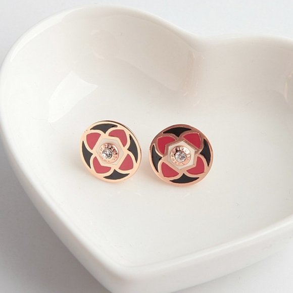 henri bendel Jewelry - Henri Bendel Enamel Four-leaf Clover Earrings henri bendel Jewelry - Henri Bendel Enamel Four-leaf Clover Earrings